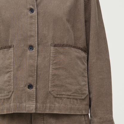 Vinga Shirt Corduroy, Brown Khaki