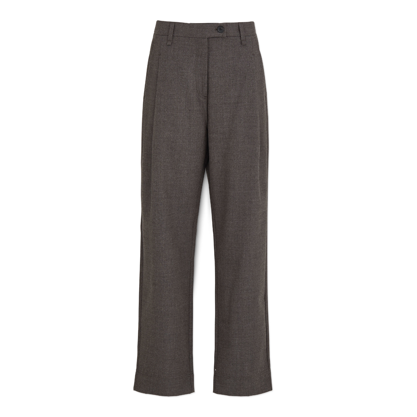 Balder Pant Fine Wool, Brownie Melange