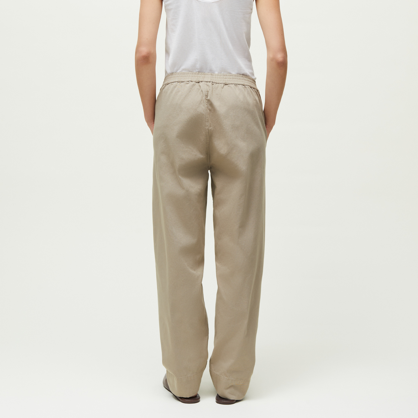 Coco Pant Twill, Light Vintage Army