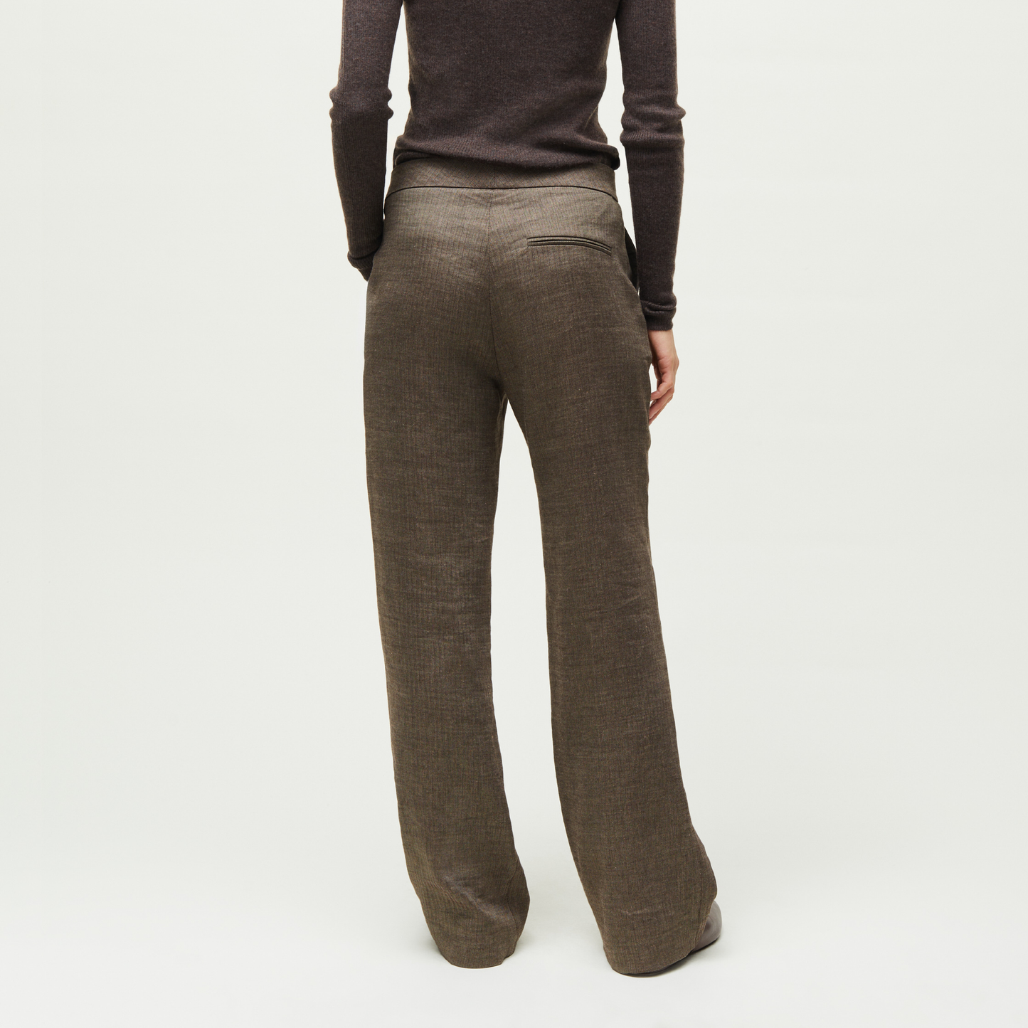 Milo Pant Herringbone, Mix Golden