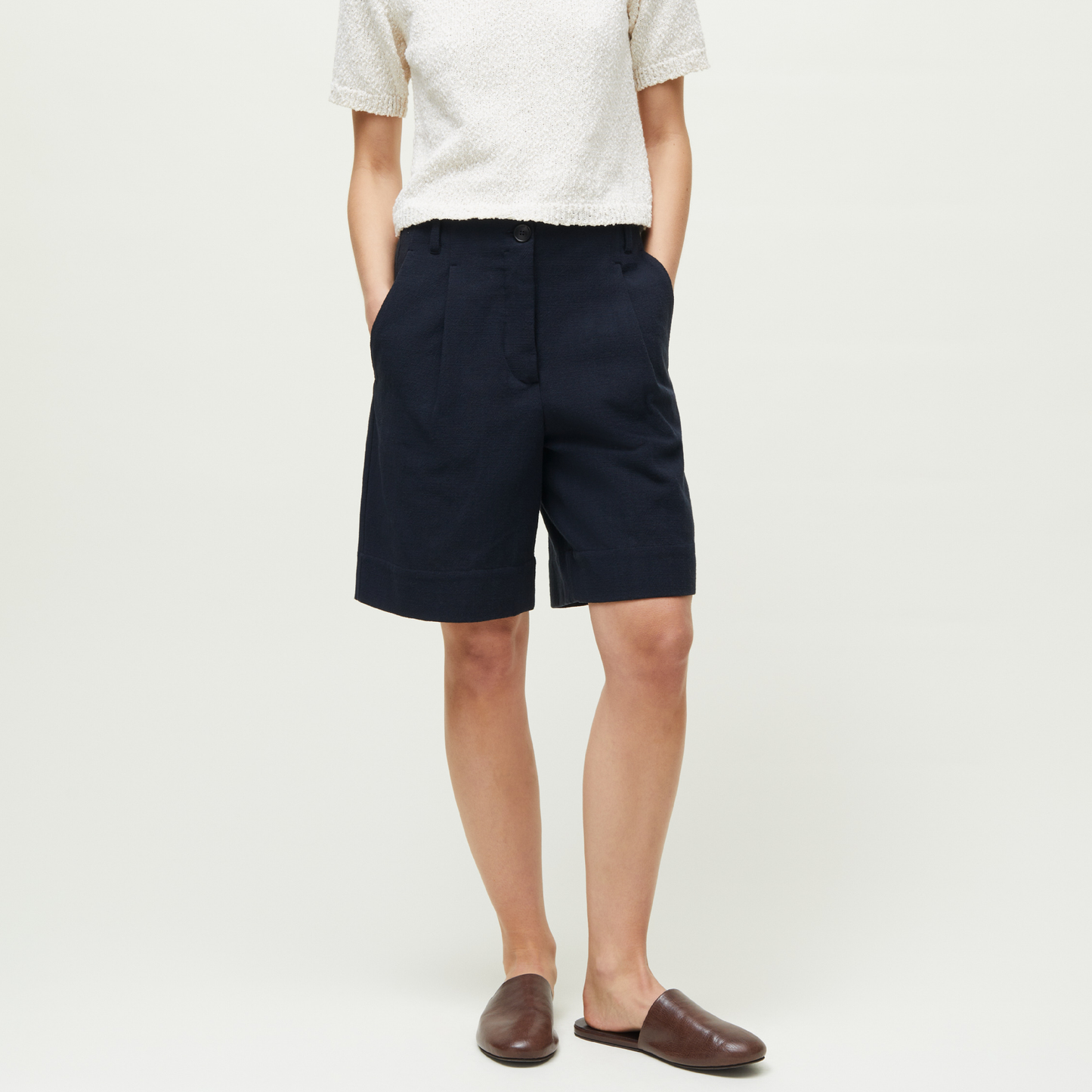 Willy Shorts Cotton, Navy