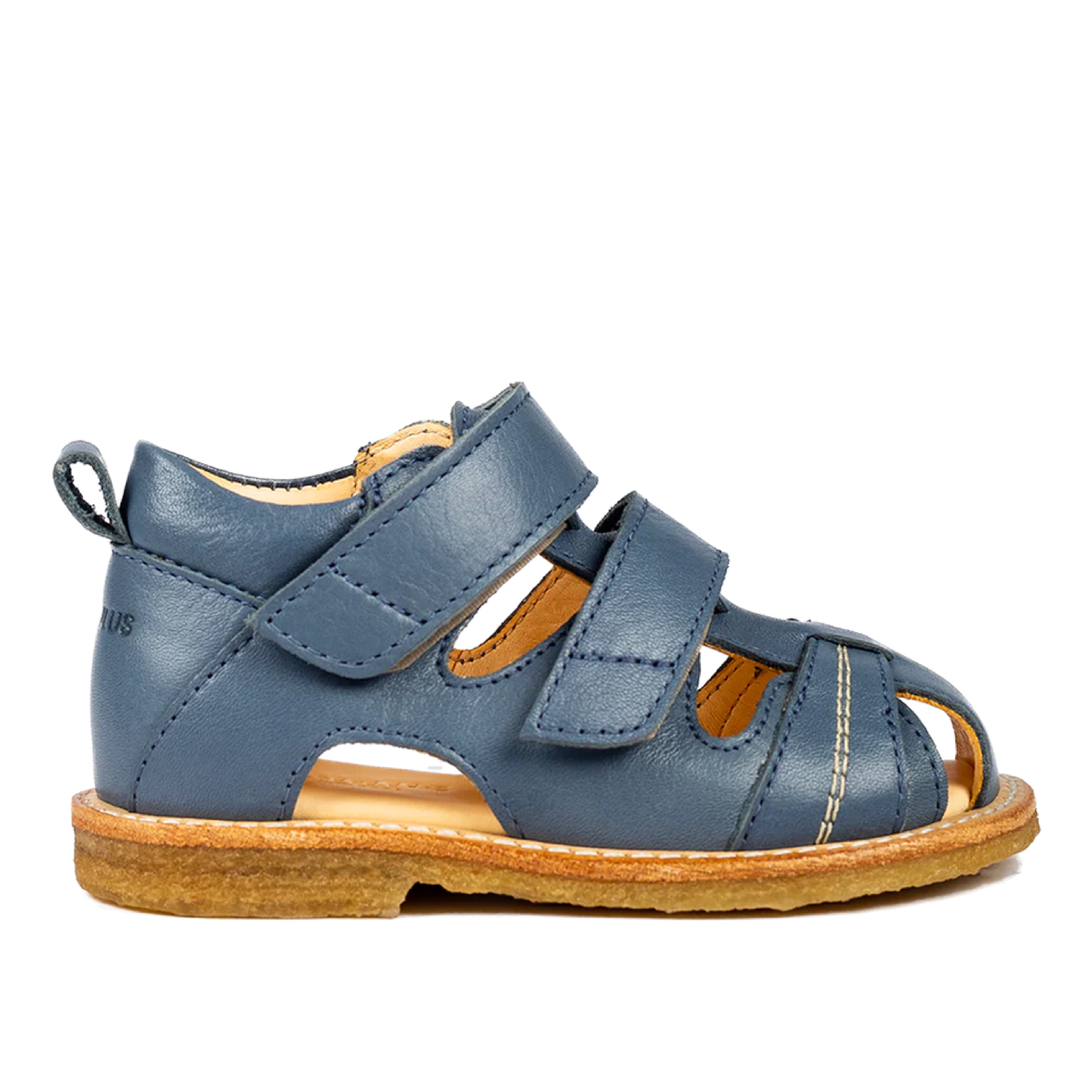 Begynder sandal med velcrolukning, Blue Fog