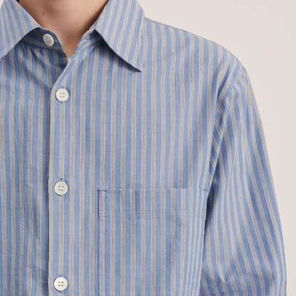 Another Shirt 4.0 Jpn, Ao Shiro Stripe