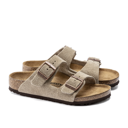 Arizona Børnesandaler Suede Leather, Taupe