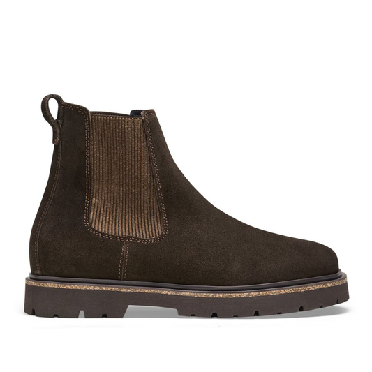 Highwood Slip On Suede Leather Støvler, Mocha