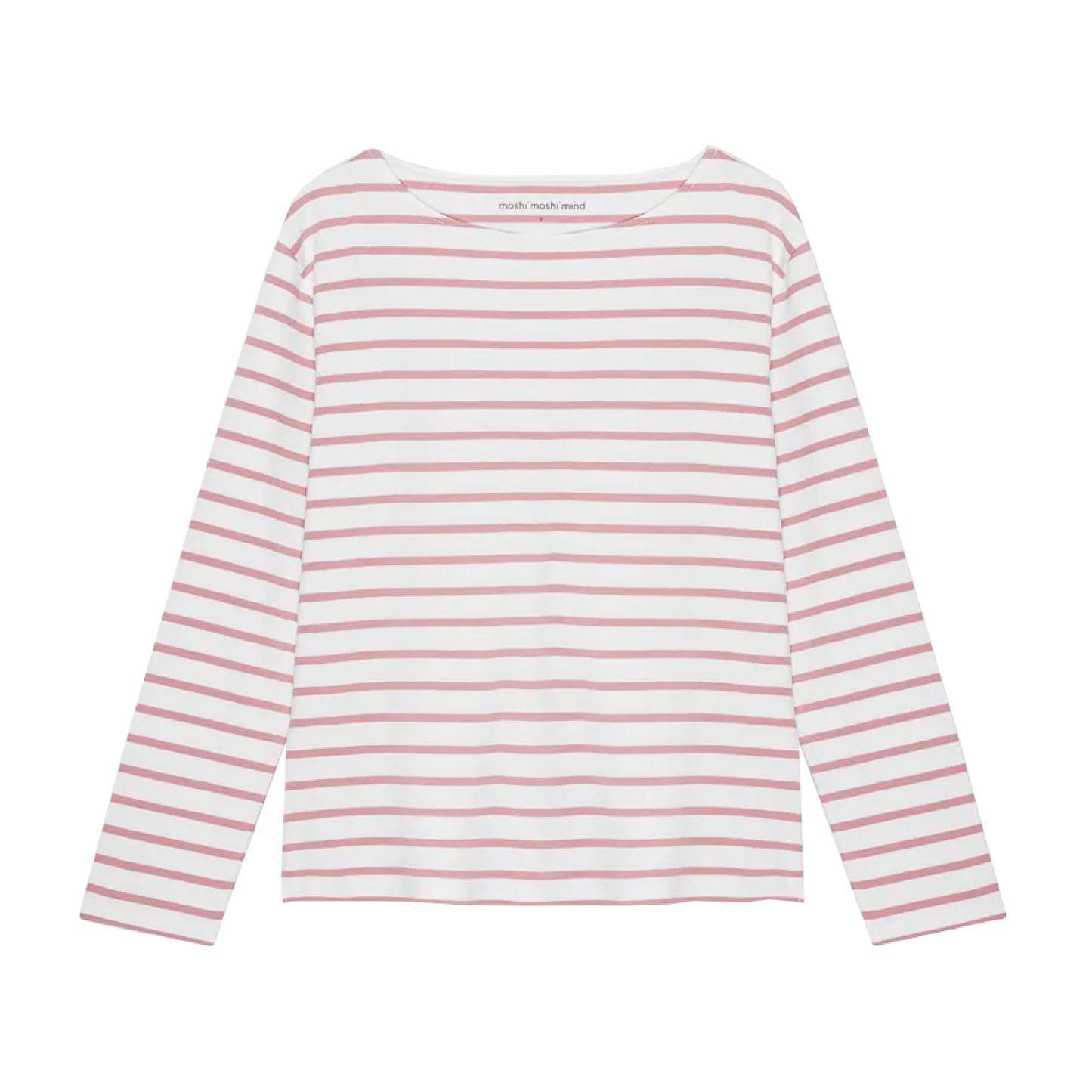 Blessed Sweatshirt Stripe, Ecru/Rose Dust