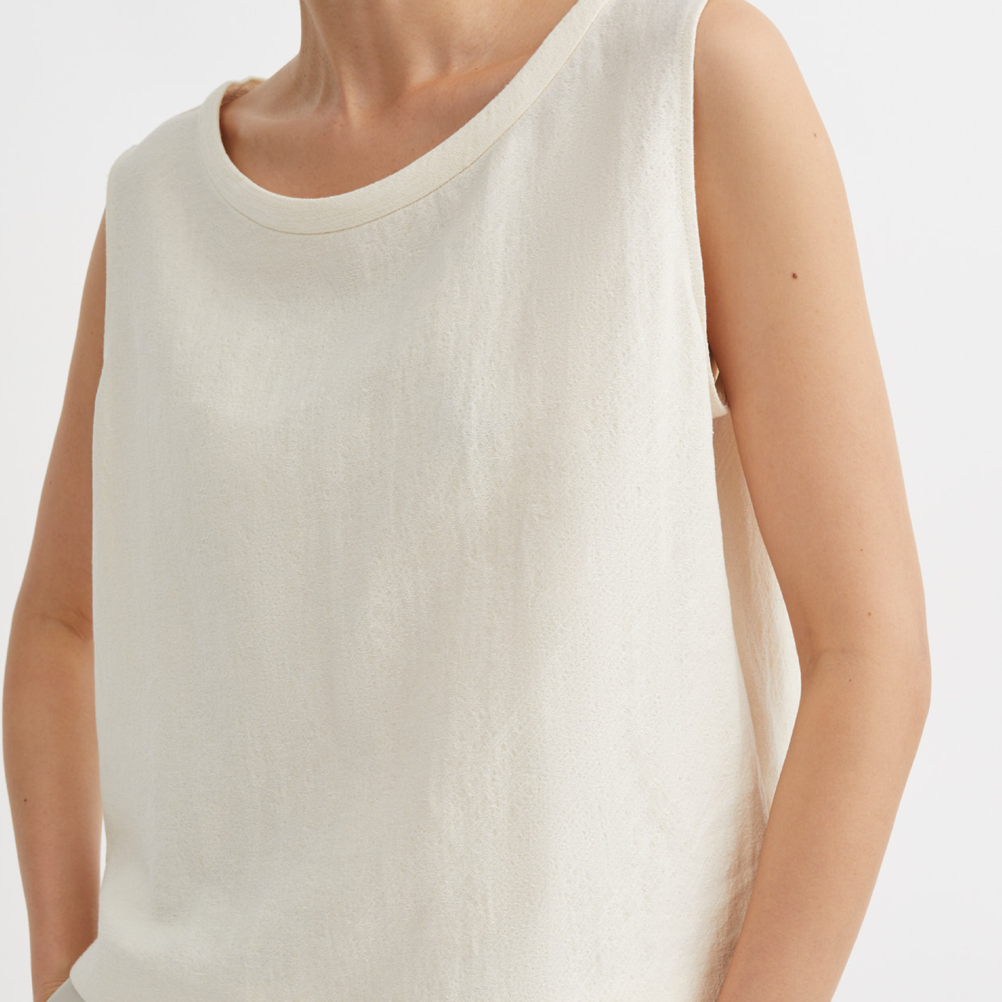 Calla Top, Off White