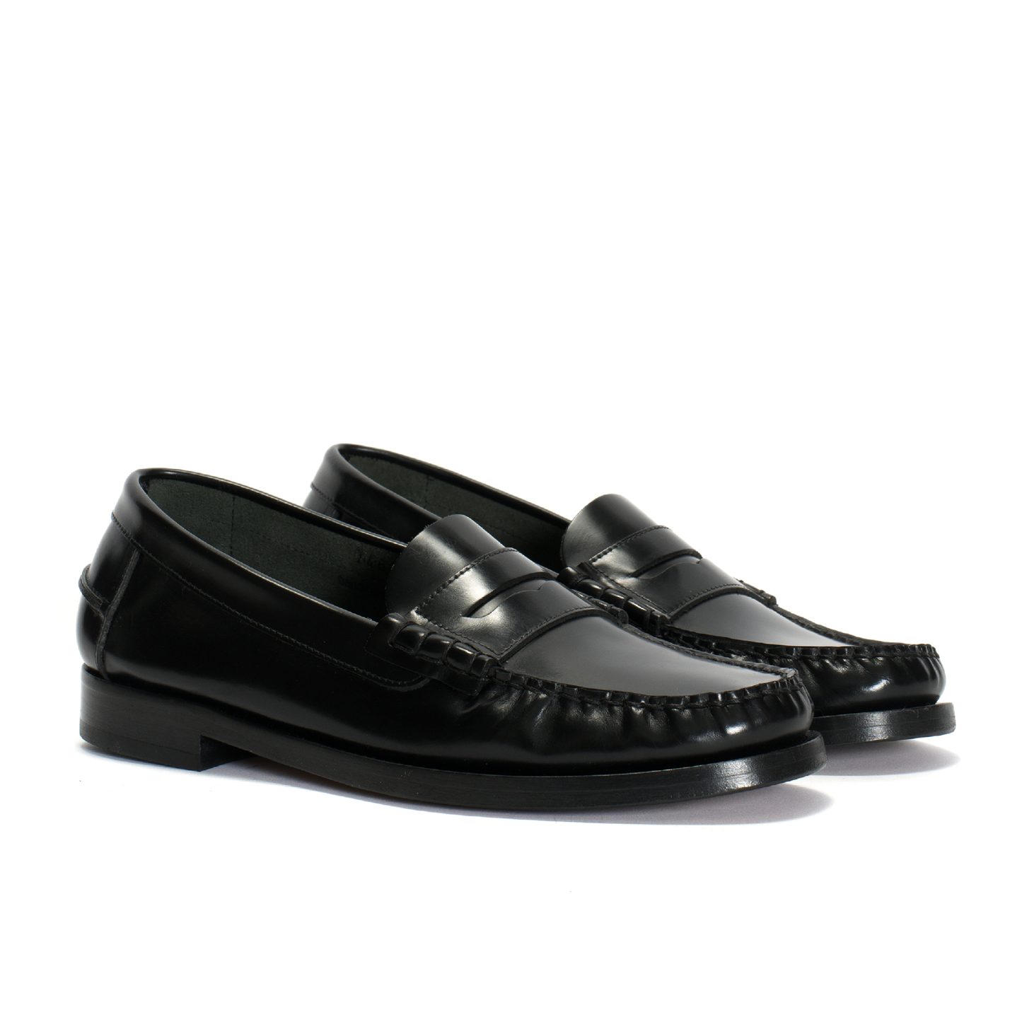 Penny Moccasin Loafer, Black