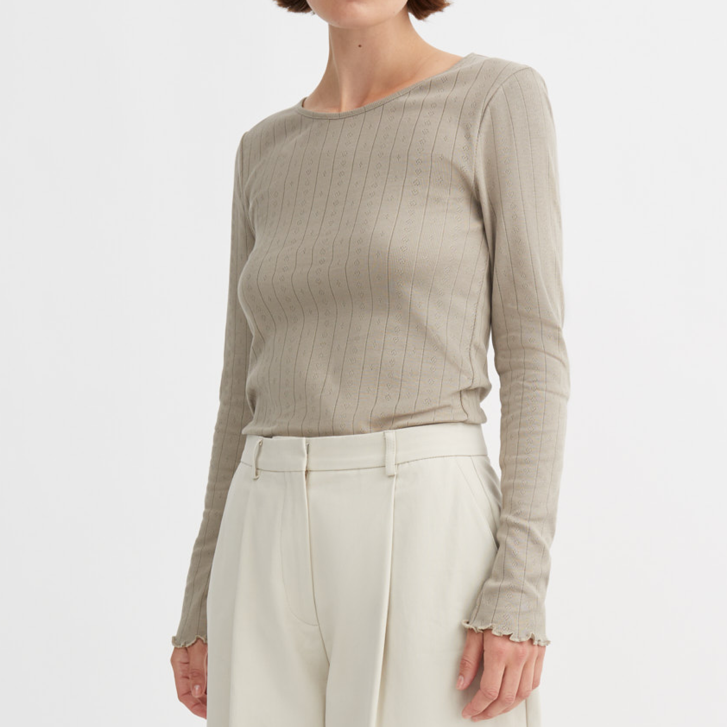 Edie Blouse, Stone Moss