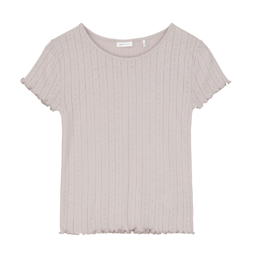 Edie Cap Sleeve Tee, Dusty Lavender