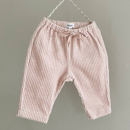 Charlie Baby Trousers, Barely Pink