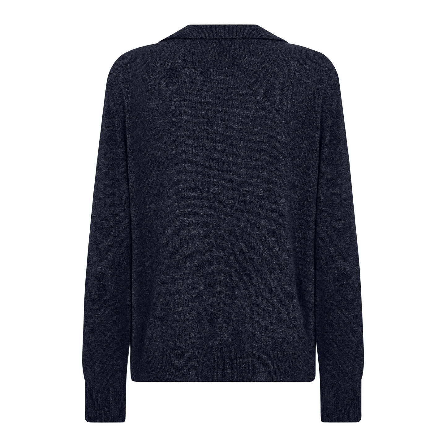 Eloise 5 Cashmere Polo Strik, Indigo