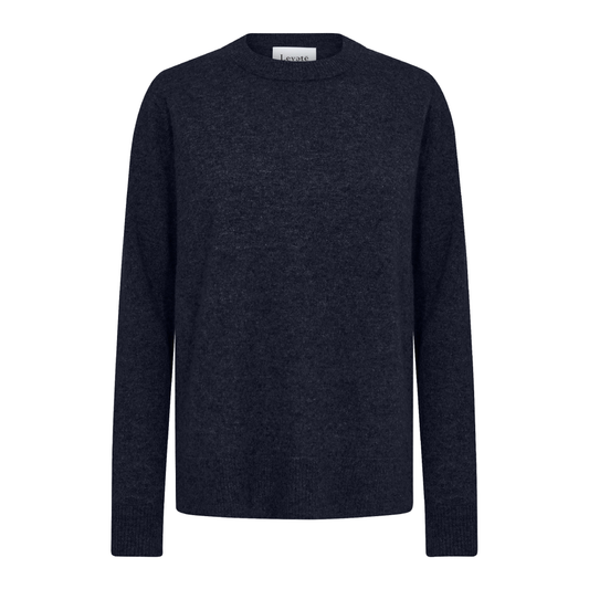 Eloise 2 Cashmere Strik, Indigo