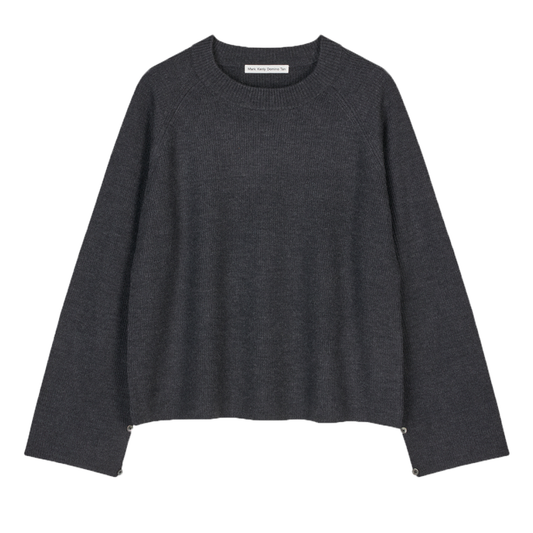 Ksenia Sweater, Dark Grey Melange