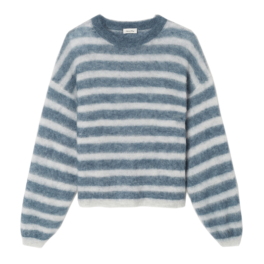 Nenybay Sweater, Polar Melange Striped Tornado Melange