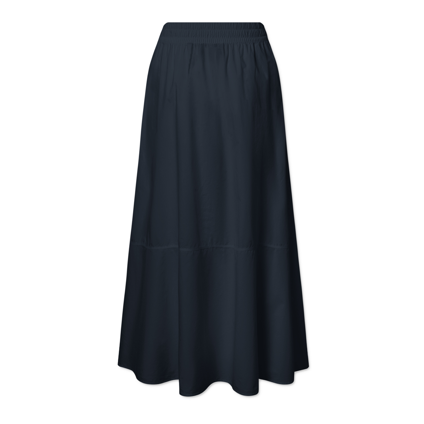 Petula Garment Dyed Poplin Nederdel, Dark Navy