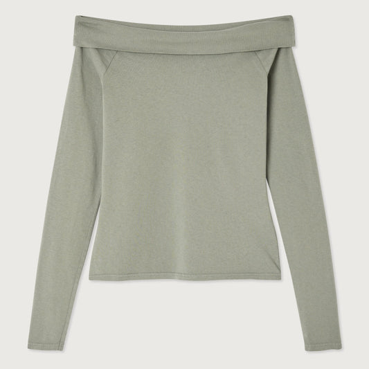 Ouky Bluse, Vintage Grey Green